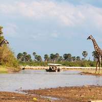 Boot Safari in Tansania