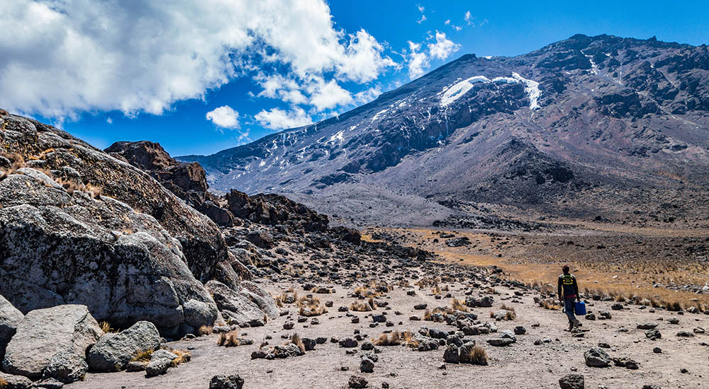 Trekking auf der Machame Route